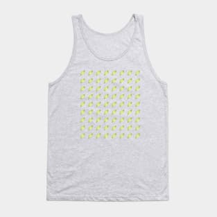 leaves pattern Tank Top